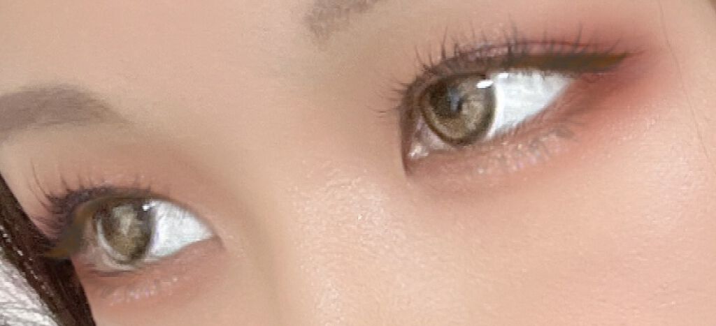 CANNA ROZE 1year カンナロゼ ベージュ/URIA i-DOL/カラーコンタクトレンズを使ったクチコミ（2枚目）