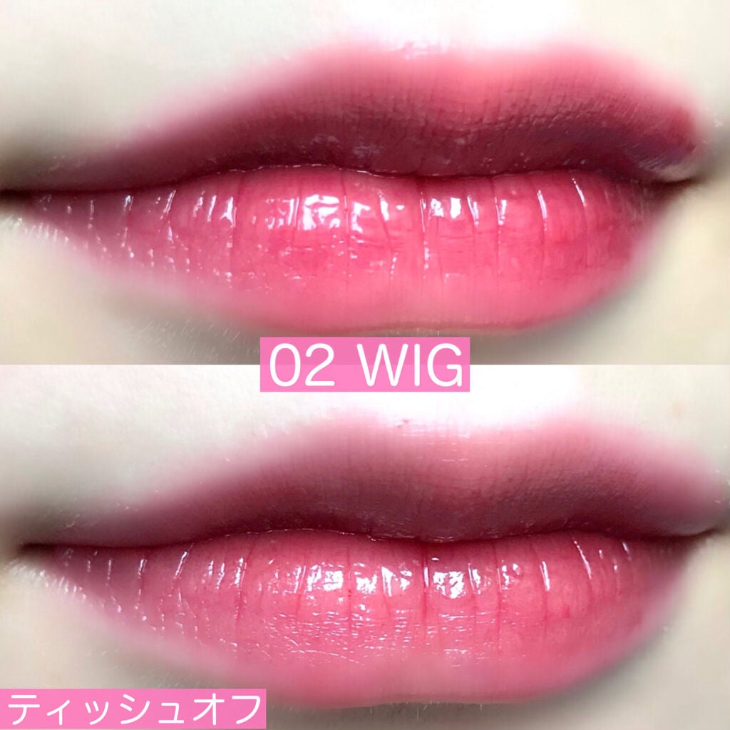 ホリカホリカ ハートクラッシュグローティントエアー/HOLIKA HOLIKA/リップティントを使ったクチコミ(5枚目)