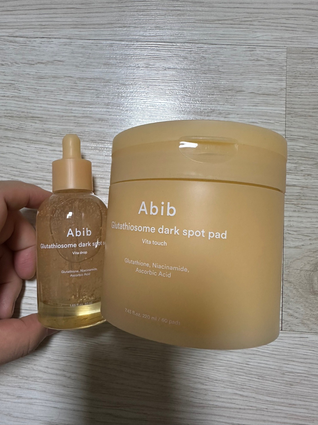 グルタチオンソームダークスポットセラムビタドロップ/Abib /美容液を使ったクチコミ（1枚目）