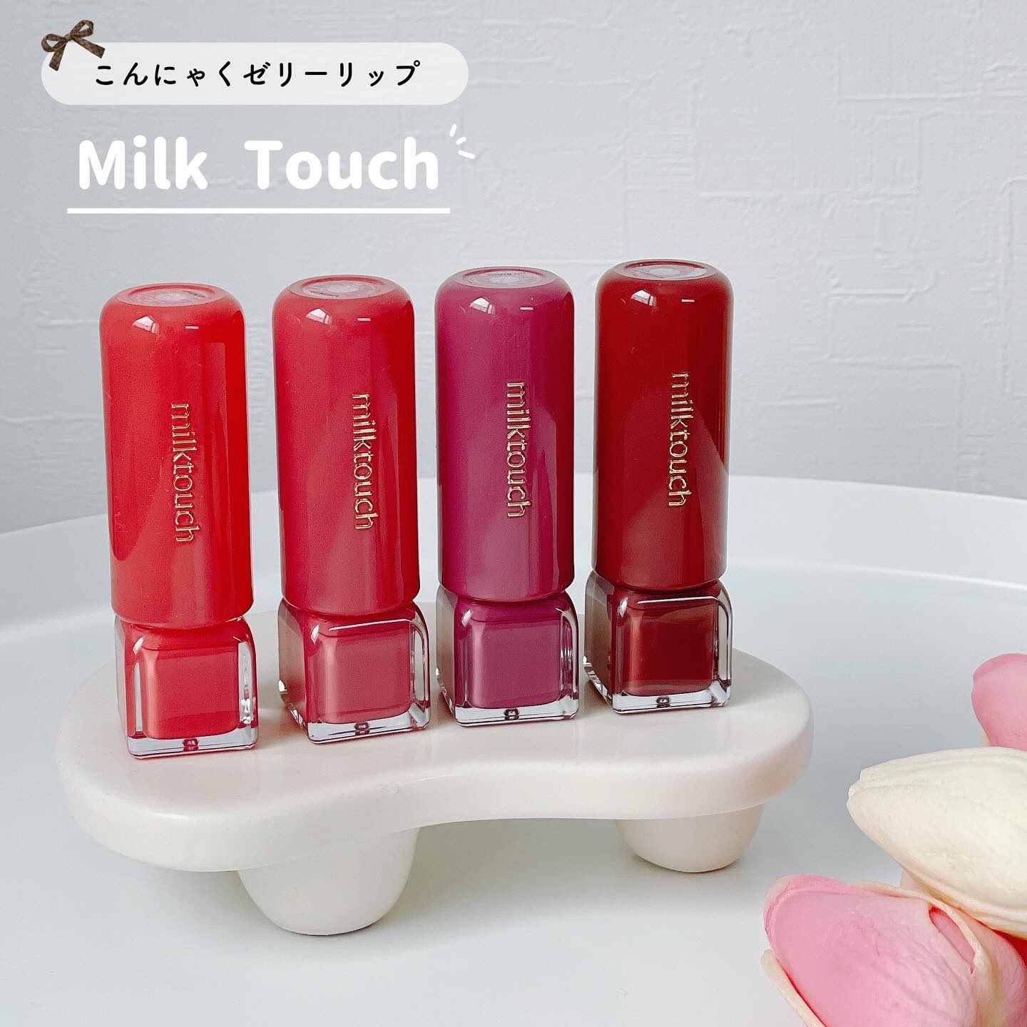 ジェリーフィットティンティッドグロウティント 07 オータムピーチ(Autumn Peach)/Milk Touch/リップティントを使ったクチコミ（1枚目）