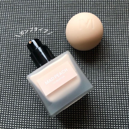 マッドピーチ スタイルフィットファンデーション/MAD PEACH/リキッドファンデーションを使ったクチコミ(3枚目)