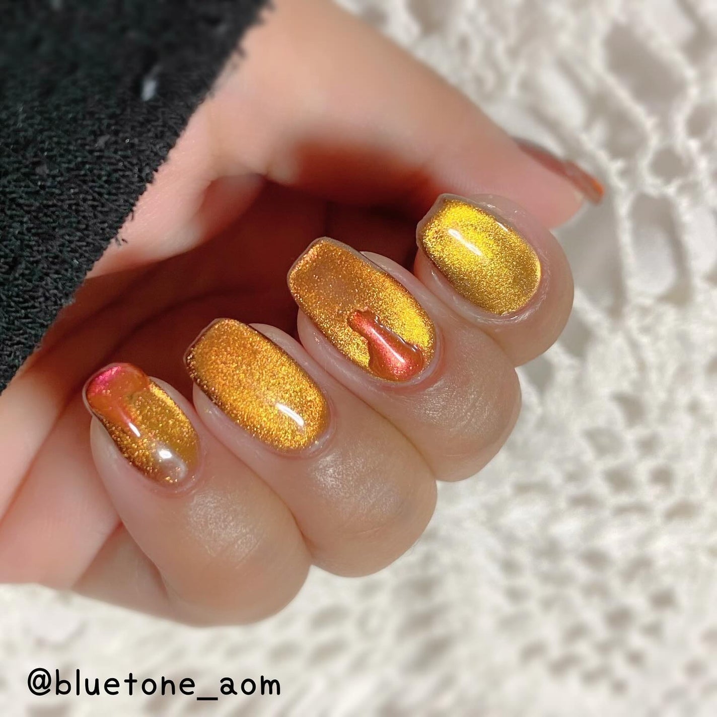 アニマルマグネットジェル/ネイル工房/ジェルネイルを使ったクチコミ(2枚目)