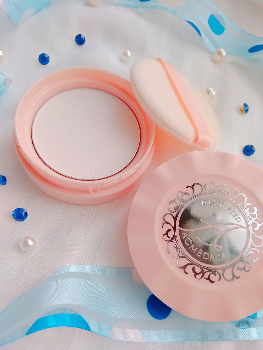 アクメディカ 薬用 フェイスパウダー クリア/ナリスアップ/パウダーファンデーションを使ったクチコミ(1枚目)