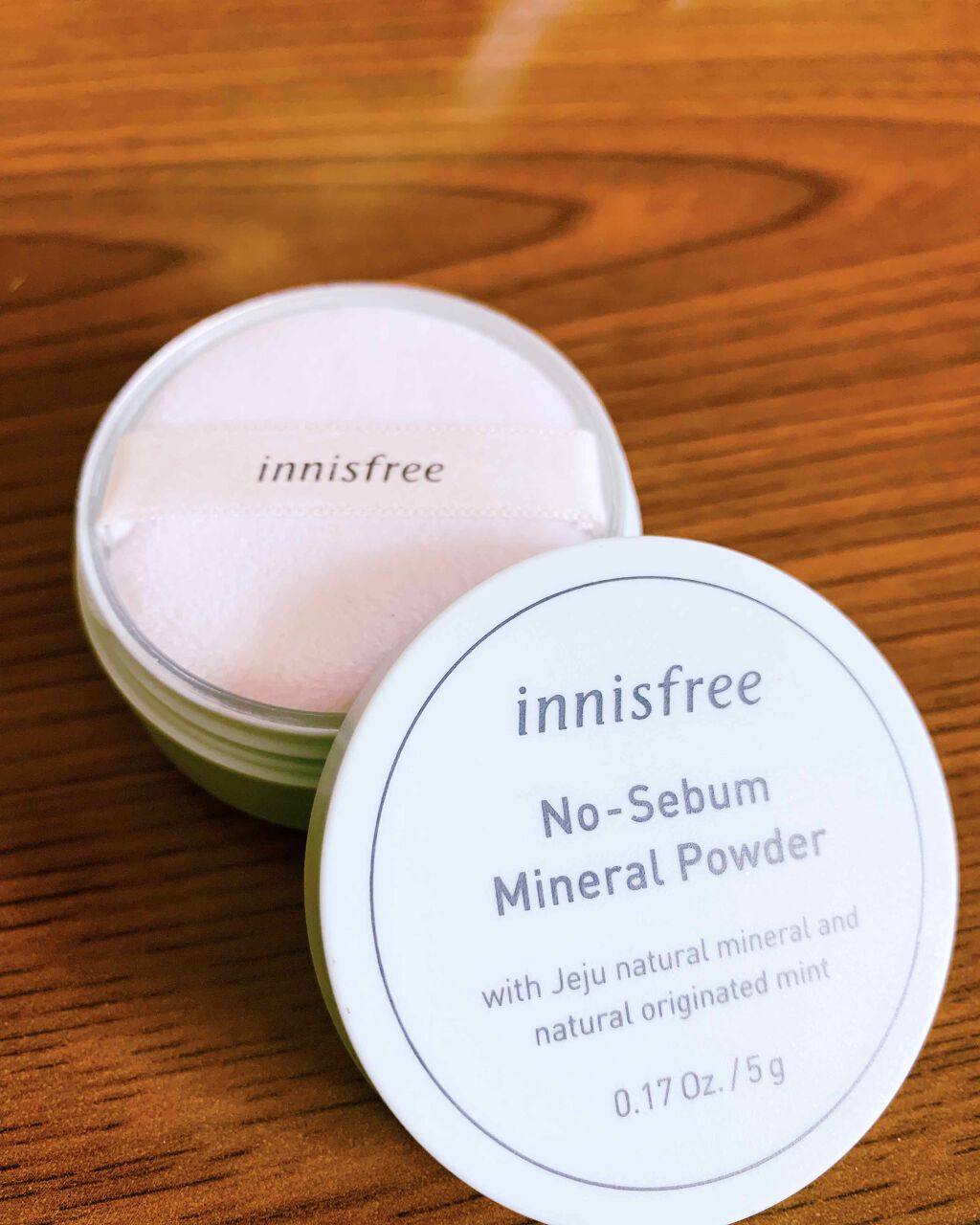 ノーセバム ミネラルパウダー/innisfree/ルースパウダーを使ったクチコミ（1枚目）