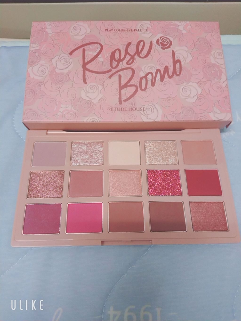 プレイカラーアイパレット ローズボム/ETUDE/アイシャドウパレットを使ったクチコミ(2枚目)