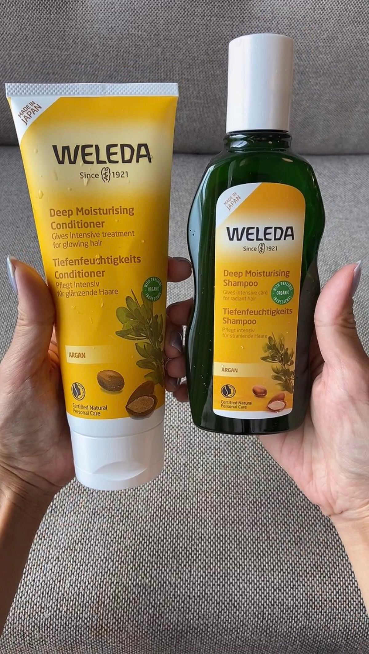 アルガン ヘアシャンプー/ヘアコンディショナー/WELEDA/市販シャンプーを使ったクチコミ(3枚目)