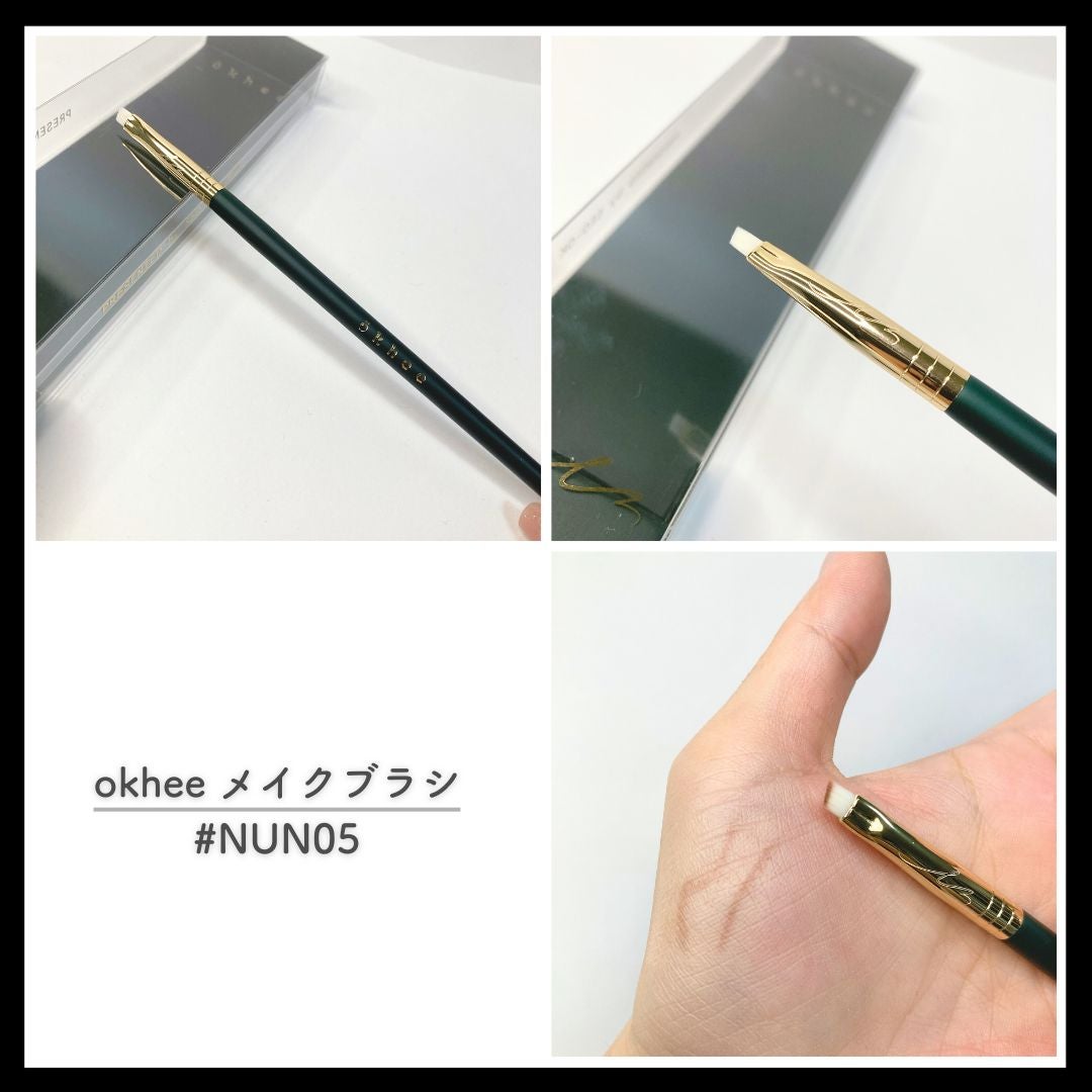 okhee 白玉ファンデーションブラシ/SOOA DOR/メイクブラシを使ったクチコミ(4枚目)