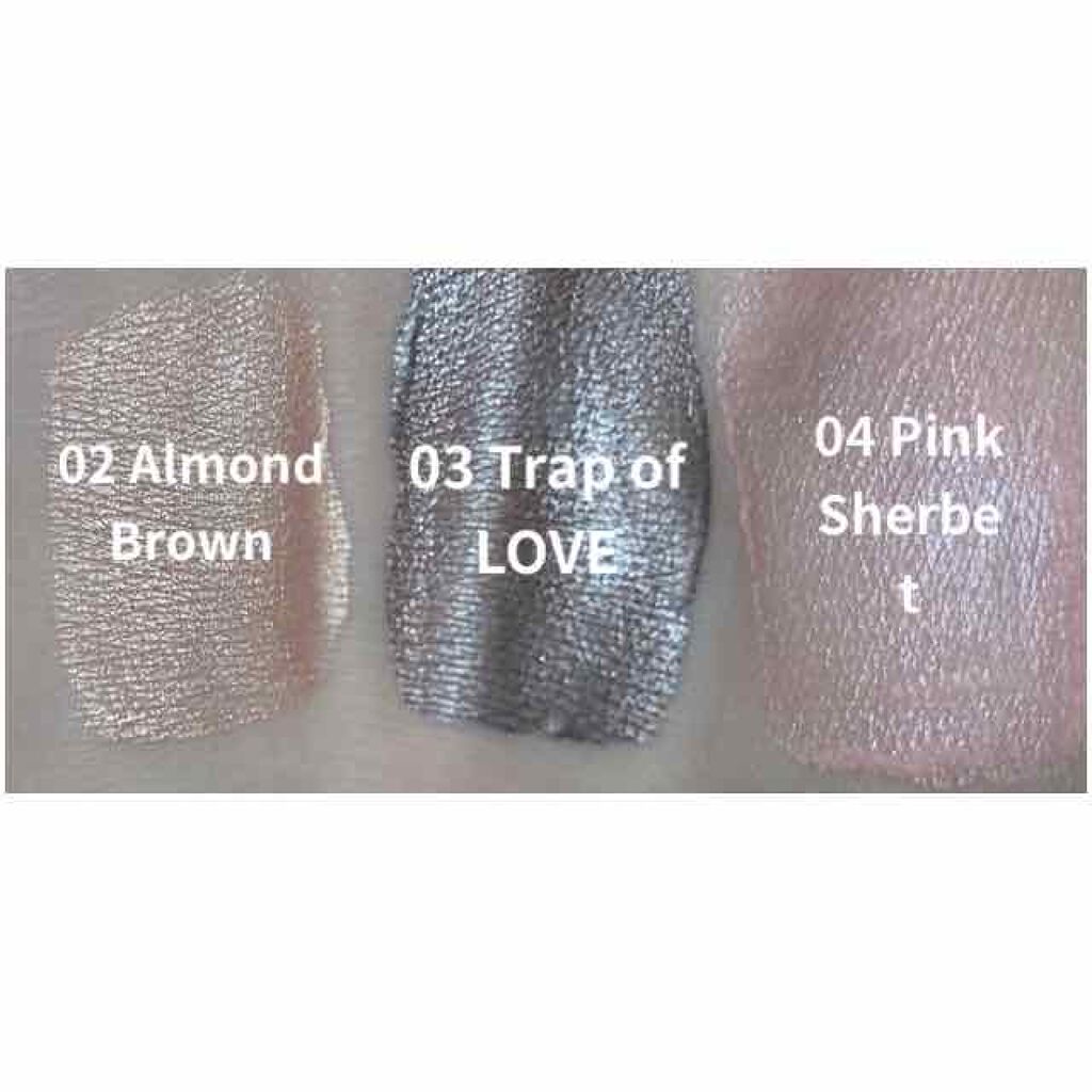 エッセンスクリームアイズ/KiSS/リキッドアイシャドウを使ったクチコミ(2枚目)