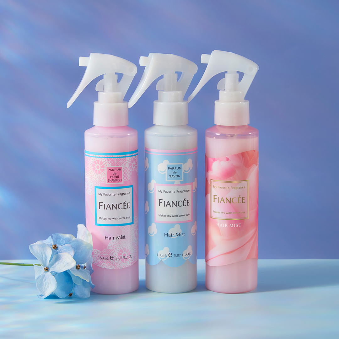 フレグランスヘアミスト ピュアシャンプーの香り/フィアンセ/ヘアミストを使ったクチコミ（1枚目）