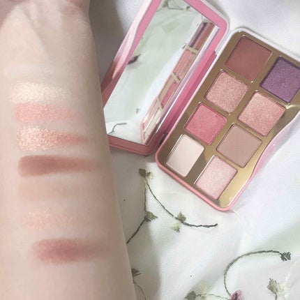 ティックルドピーチ ミニ アイシャドウ パレット/Too Faced/アイシャドウパレットを使ったクチコミ(1枚目)
