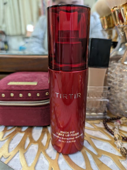 マスクフィット メイクアップフィクサー/TIRTIR(ティルティル)/フィックスミストを使ったクチコミ(2枚目)