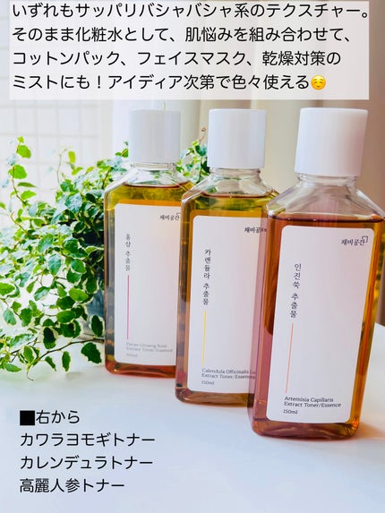 スキンケアトナー/CHAEB GONGGAN/化粧水を使ったクチコミ(3枚目)