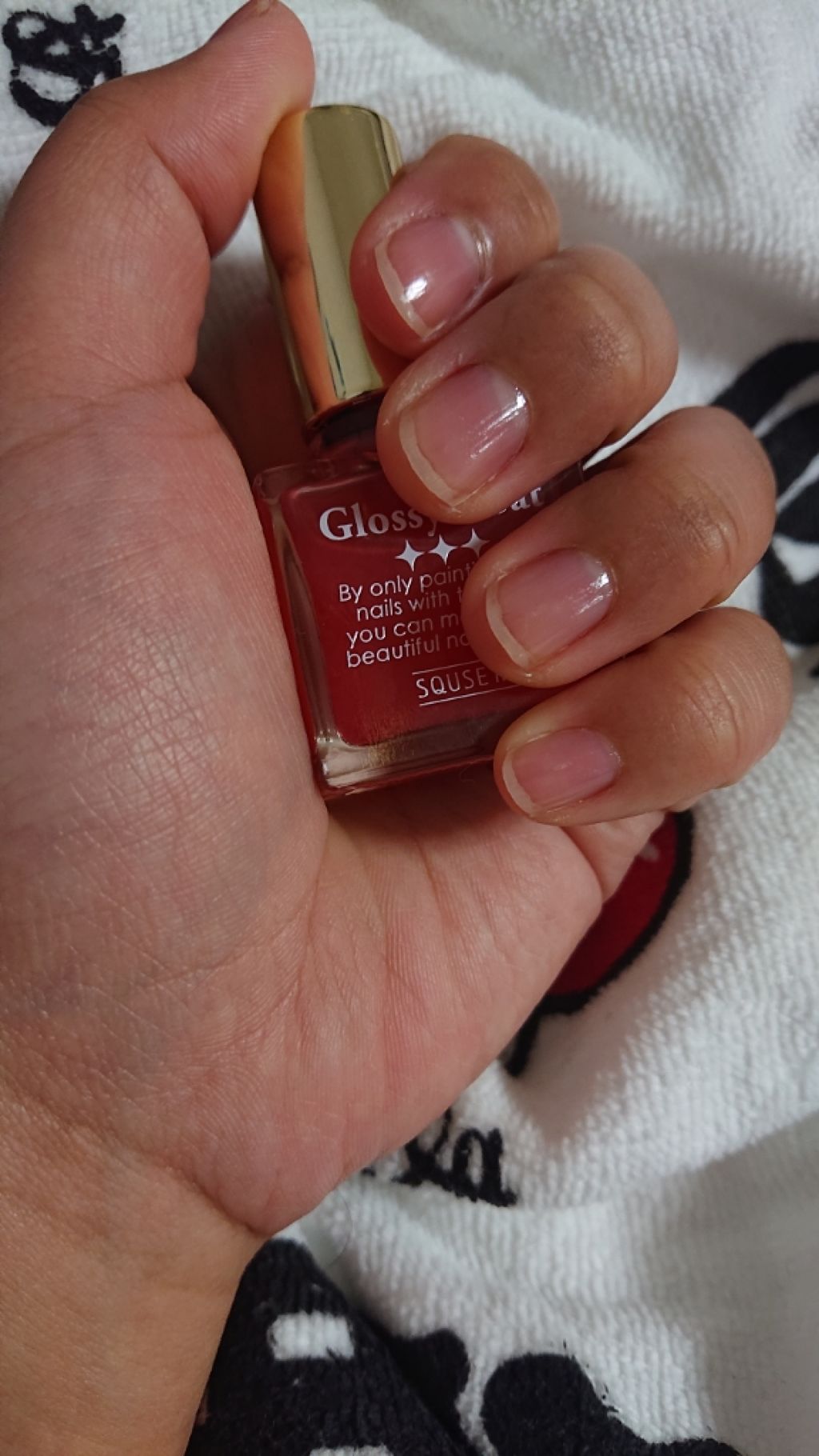 グロッシーコート/スキューズミー/オールインワンネイルを使ったクチコミ（2枚目）