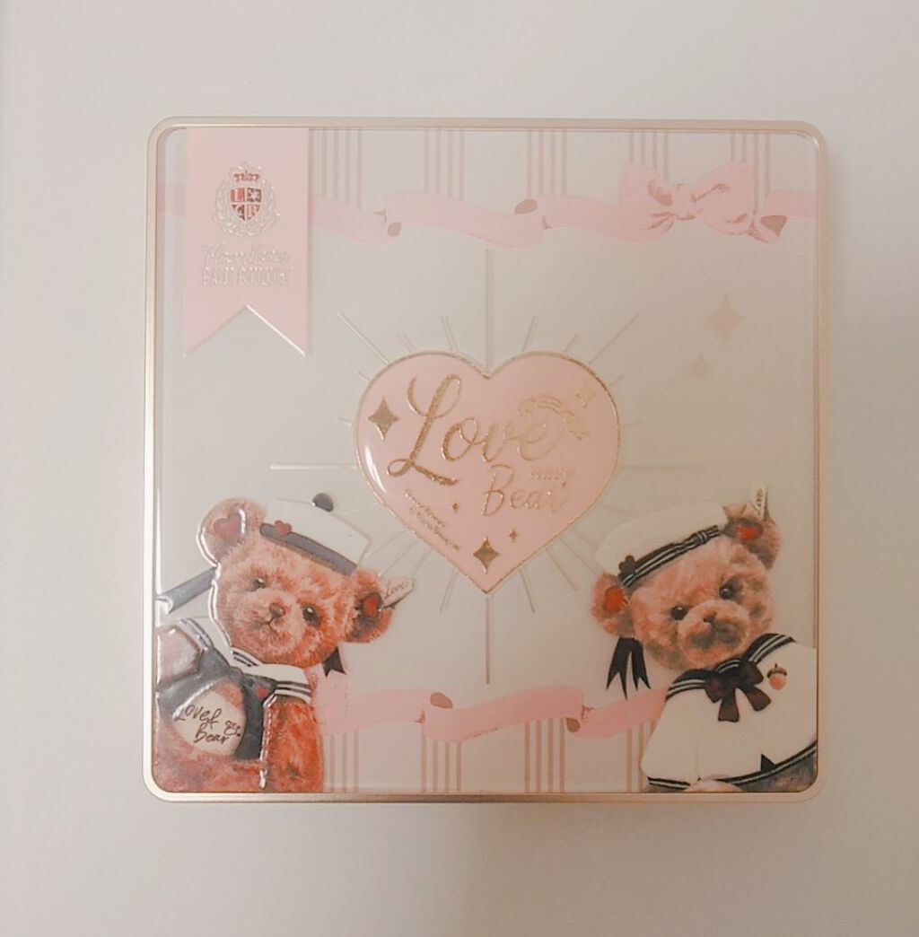 Love Bear 9色 アイシャドウパレット/FlowerKnows/アイシャドウパレットを使ったクチコミ（2枚目）