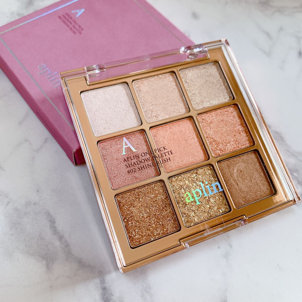 ワンピックアイシャドウパレット/APLIN/アイシャドウパレットを使ったクチコミ（1枚目）