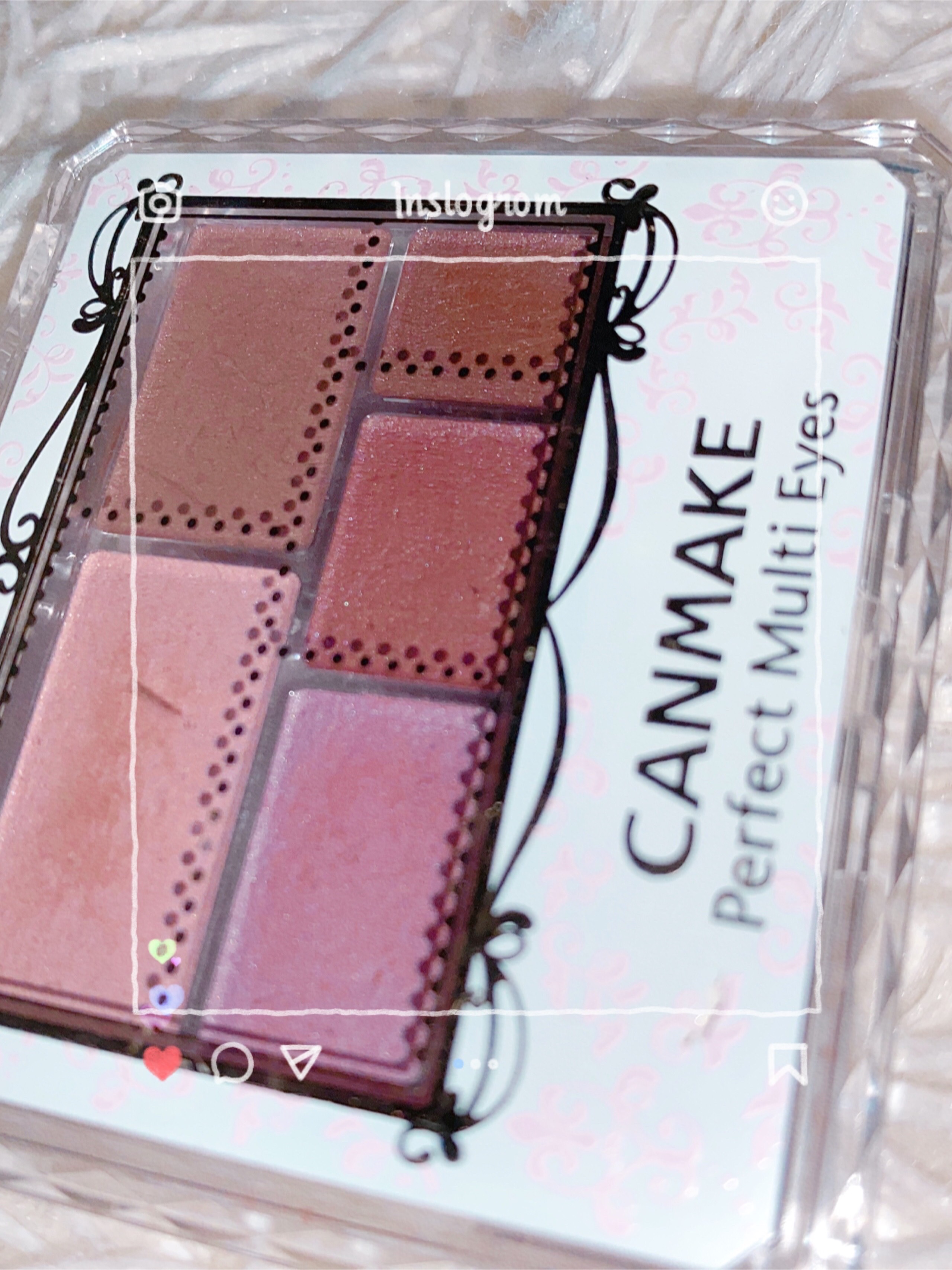 パーフェクトマルチアイズ/キャンメイク/アイシャドウパレットを使ったクチコミ（1枚目）