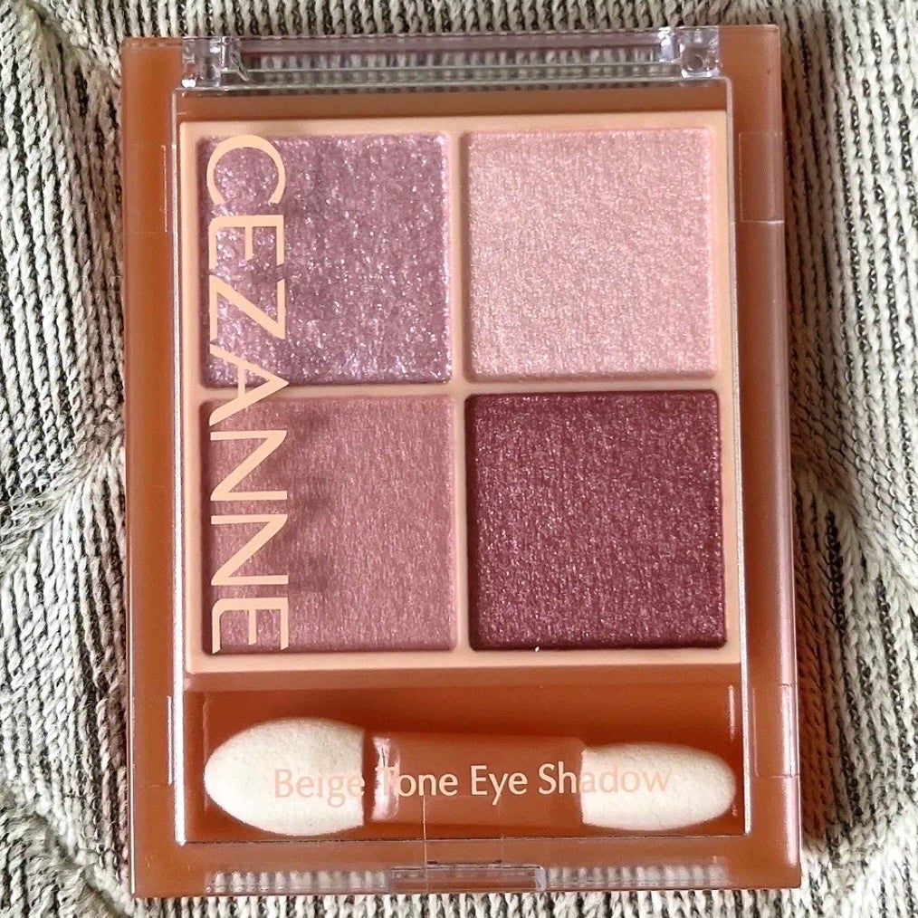 ベージュトーンアイシャドウ/CEZANNE/アイシャドウパレットを使ったクチコミ(2枚目)