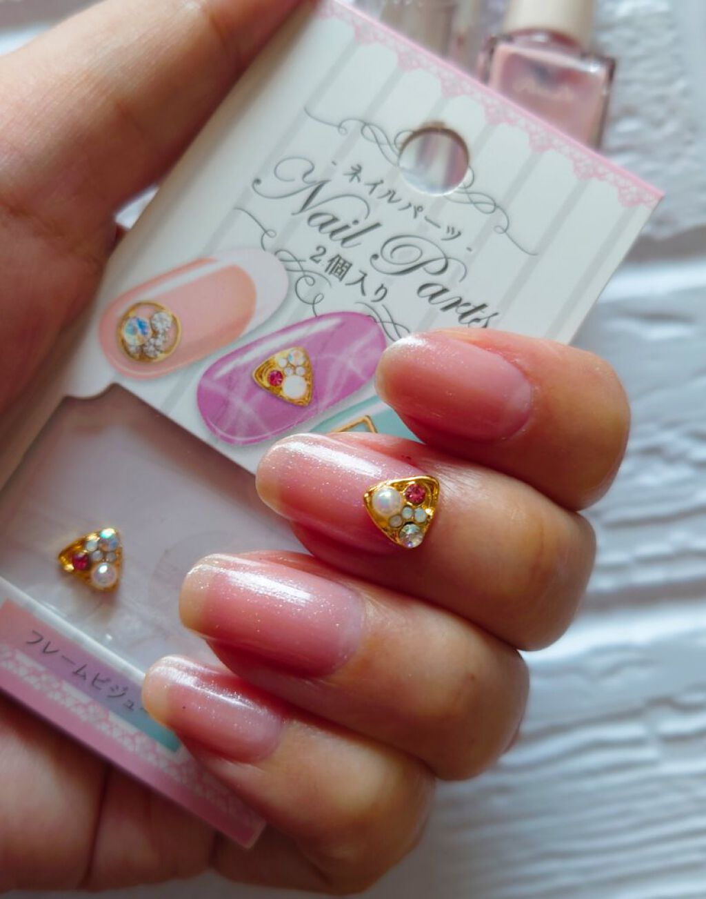 ミニネイル PK12 ピンキーローズ/パラドゥ/マニキュアを使ったクチコミ（2枚目）