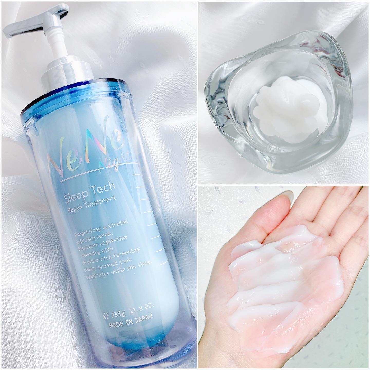 スリープテック リペア シャンプー／ヘアトリートメント/NeNe Night/市販シャンプーを使ったクチコミ（3枚目）