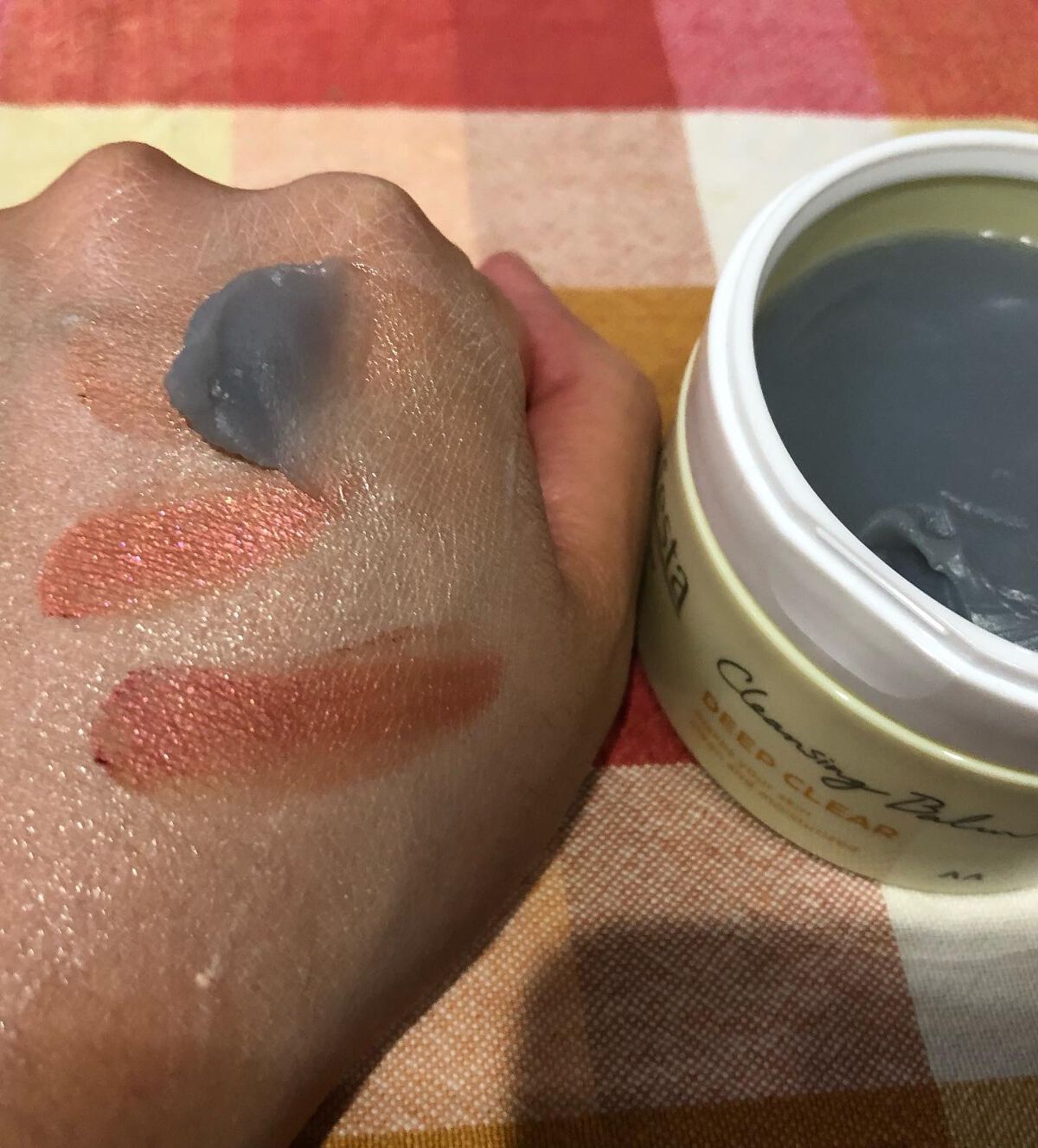 クレンジングバーム ディープクリア /ビフェスタ/クレンジングバームを使ったクチコミ(3枚目)