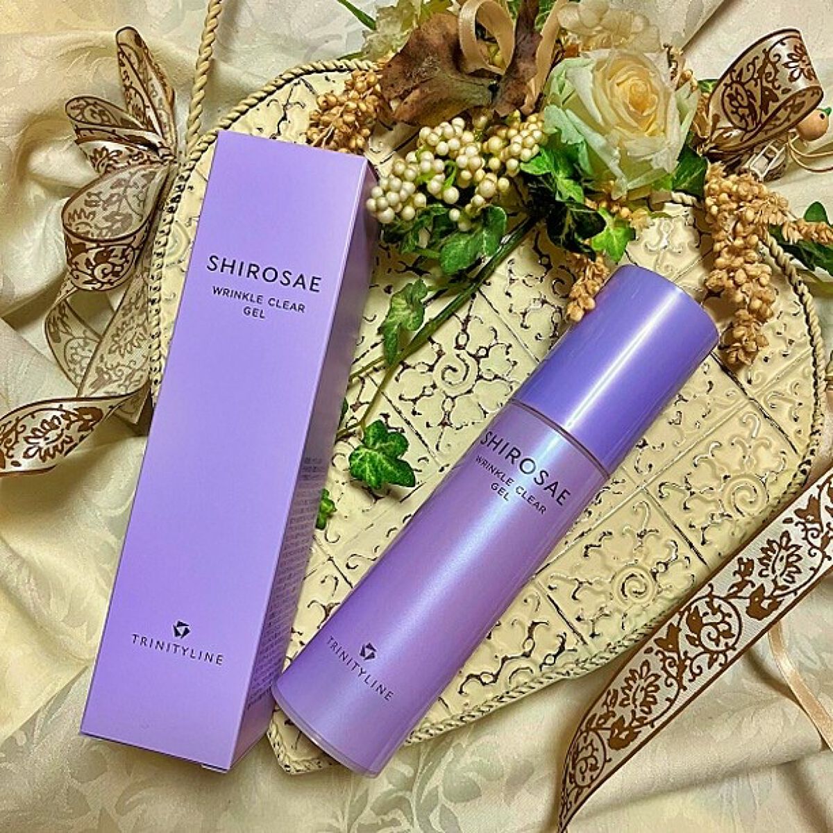 シロサエ リンクルクリアジェル /トリニティーライン/オールインワン化粧品を使ったクチコミ(1枚目)