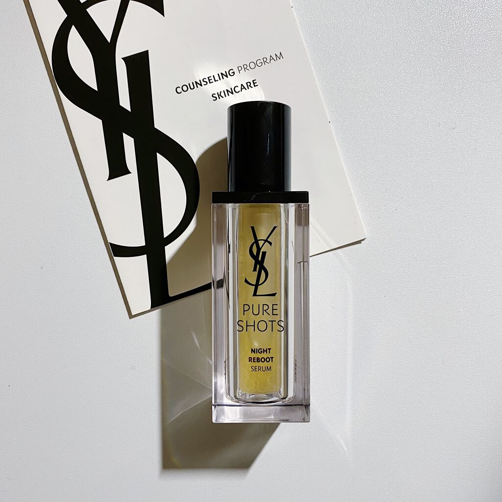 ピュアショット ナイト リチャージセラム/YVES SAINT LAURENT BEAUTE/美容液を使ったクチコミ（1枚目）