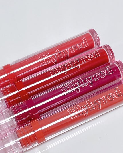Glassy Layer Fixing Tint/lilybyred/口紅を使ったクチコミ(3枚目)