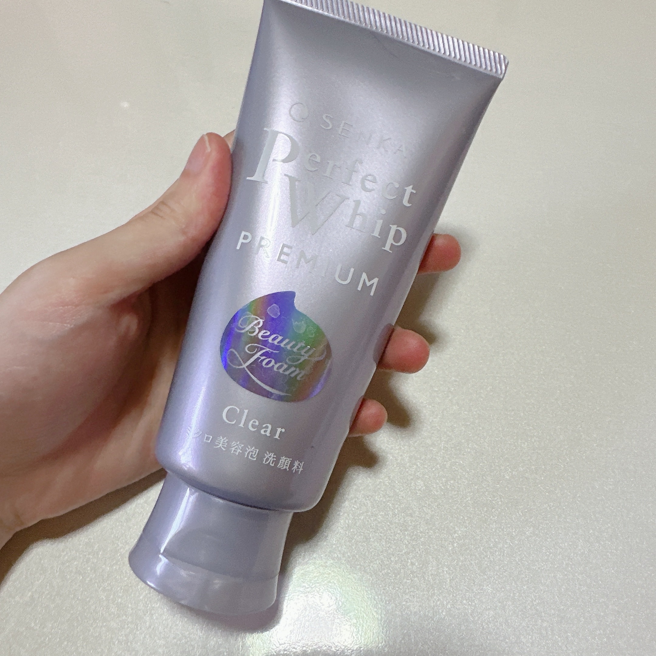 センカ　プレミアムパーフェクトホイップクリア　（医薬部外品）/SENKA（専科）/洗顔フォームを使ったクチコミ（2枚目）