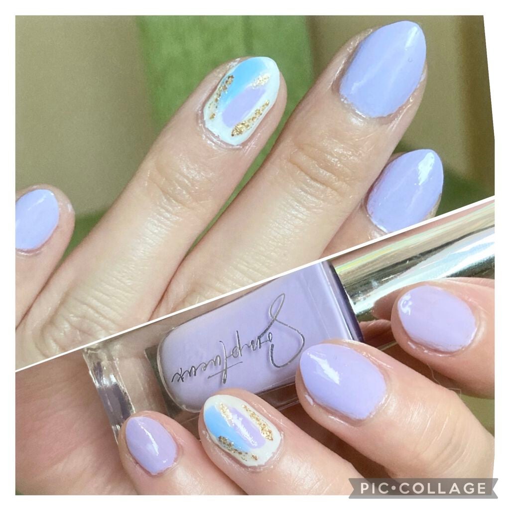 Somptueux(ソンプチュー) ネイルポリッシュ/DAISO/マニキュアを使ったクチコミ(2枚目)