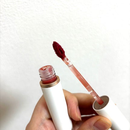 ムードインハンサーウォーターリキッドグロウ W003 ハーモニアス/hince/口紅を使ったクチコミ(2枚目)