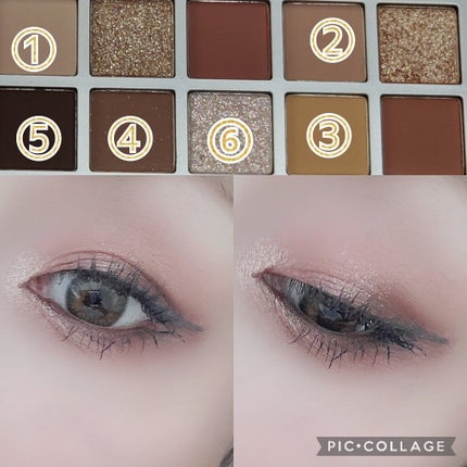 ニューデップスアイシャドウパレット/hince/アイシャドウパレットを使ったクチコミ(2枚目)