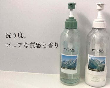 洗う度、ピュアな質感と香り🛁

PYUAN  ナチュラル シャンプー    ミンティー＆ミュゲの香り


一言で言うならば、爽やか！って感じです🌱

✔️先ずはパケがシンプルでお洒落

✔️泡立ちが良い