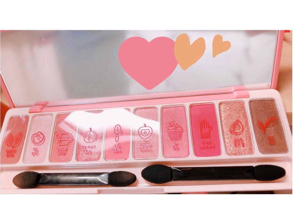 プレイカラー アイシャドウ/ETUDE/アイシャドウパレットを使ったクチコミ(3枚目)