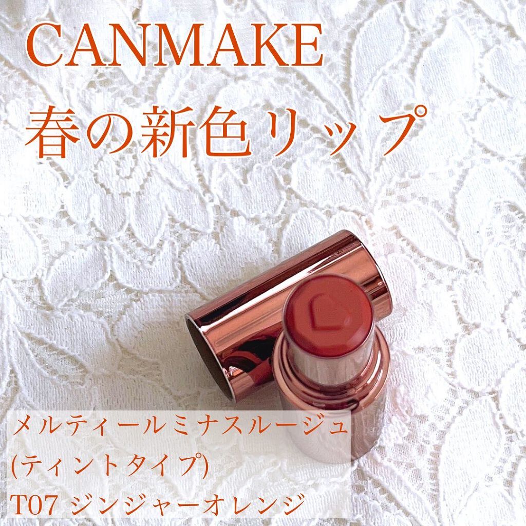 メルティールミナスルージュ(ティントタイプ)/キャンメイク/リップティントを使ったクチコミ(1枚目)