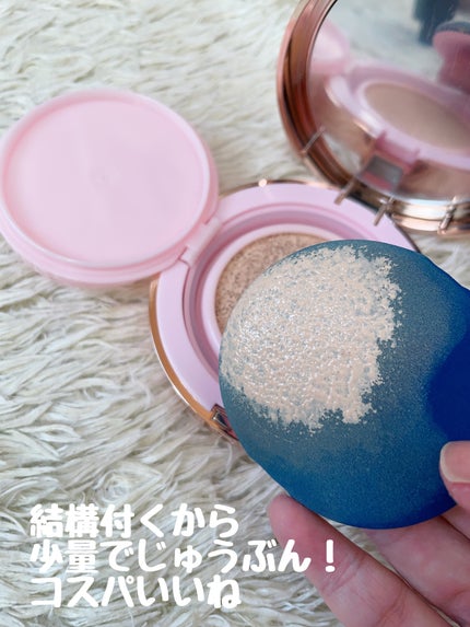 ピンクティーツリーカバークッション/APLIN/クッションファンデーションを使ったクチコミ(2枚目)