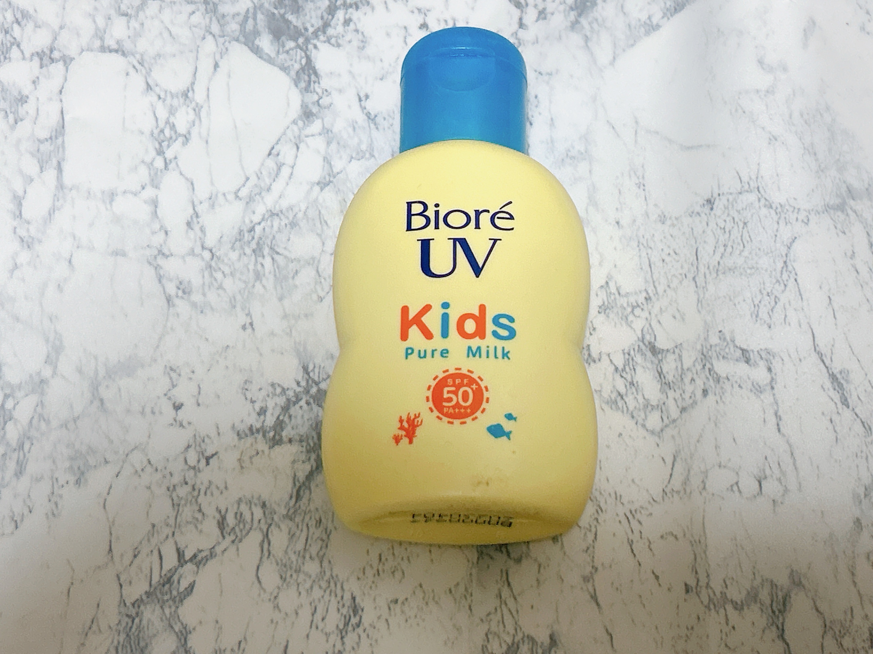 ビオレUV キッズピュアミルク/ビオレ/日焼け止めミルクを使ったクチコミ（1枚目）