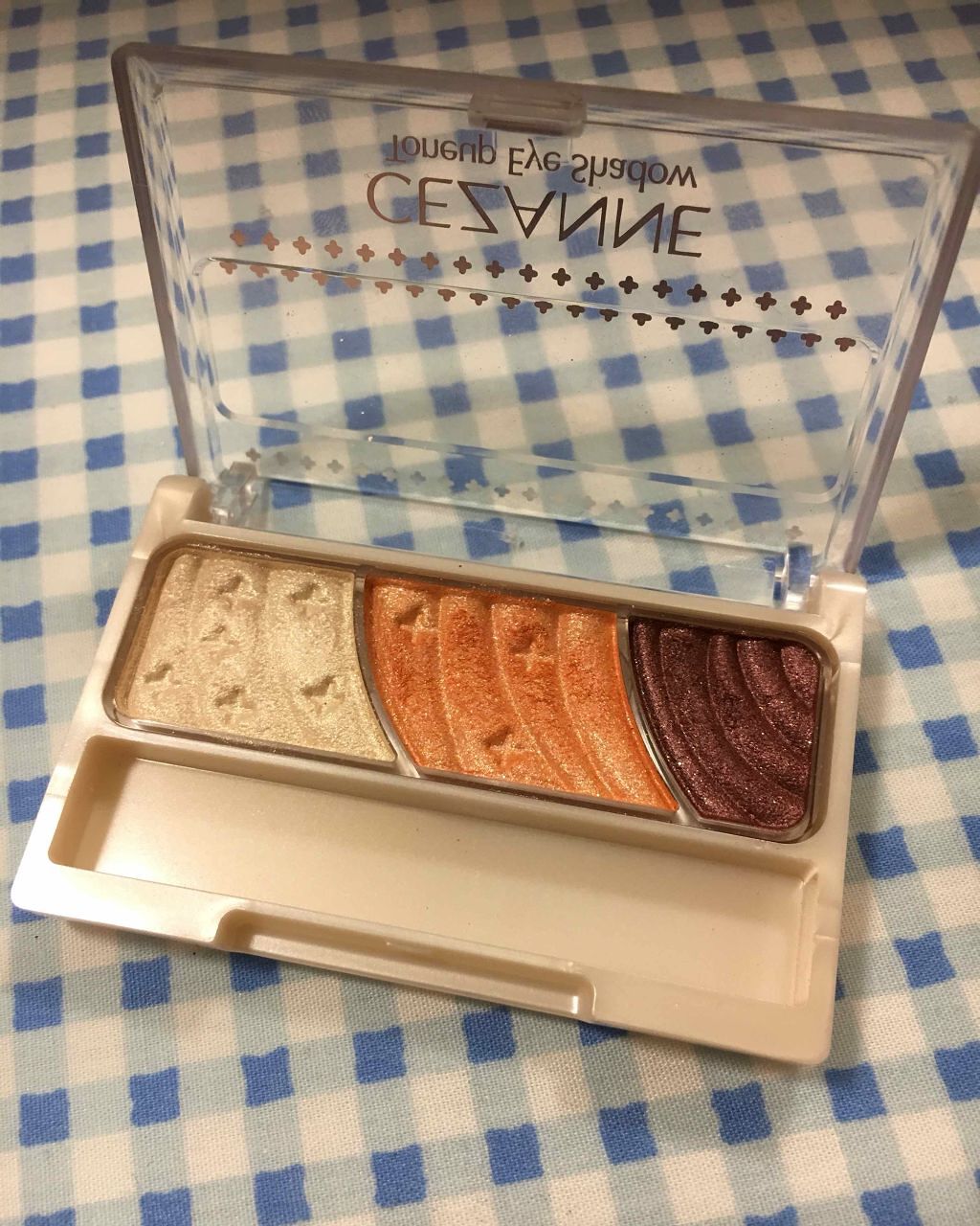 トーンアップアイシャドウ/CEZANNE/アイシャドウパレットを使ったクチコミ（2枚目）