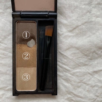 UR GLAM EYEBROW POWDER/U R GLAM/パウダーアイブロウを使ったクチコミ(2枚目)