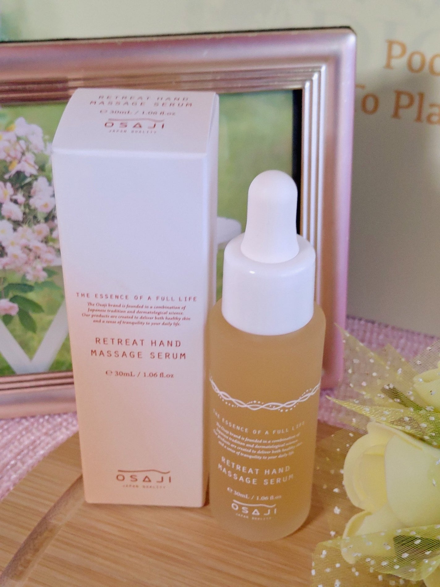 オサジ リトリート ハンド マッサージ セラム/OSAJI/ハンドクリームを使ったクチコミ(3枚目)