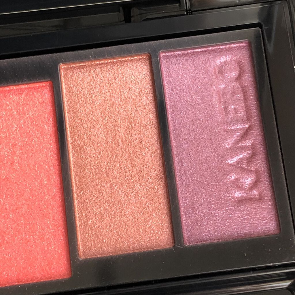 レイヤードカラーズアイシャドウ EX1 サマーサンセット（限定）/KANEBO/アイシャドウパレットを使ったクチコミ（3枚目）