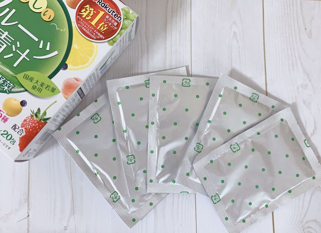 おいしいフルーツ青汁/ユーワ/青汁を使ったクチコミ（3枚目）