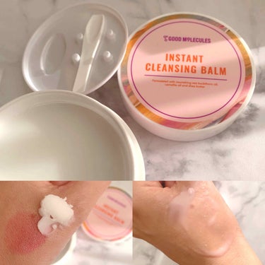 Instant Cleansing Balm（インスタント クレンジングバーム）/Good Molecules/クレンジングバームを使ったクチコミ（2枚目）