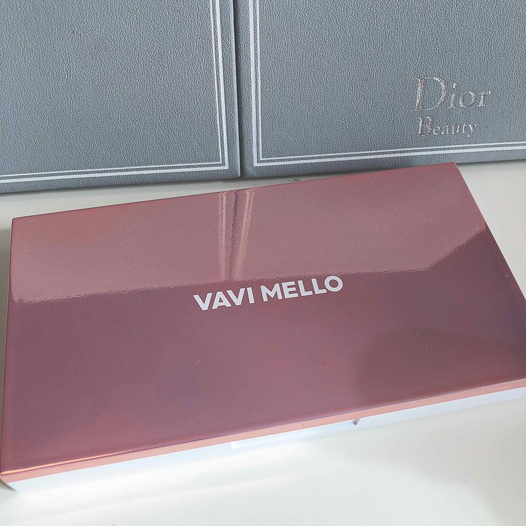 バレンタインボックス2 ピーチパレット/VAVI MELLO/アイシャドウパレットを使ったクチコミ(2枚目)