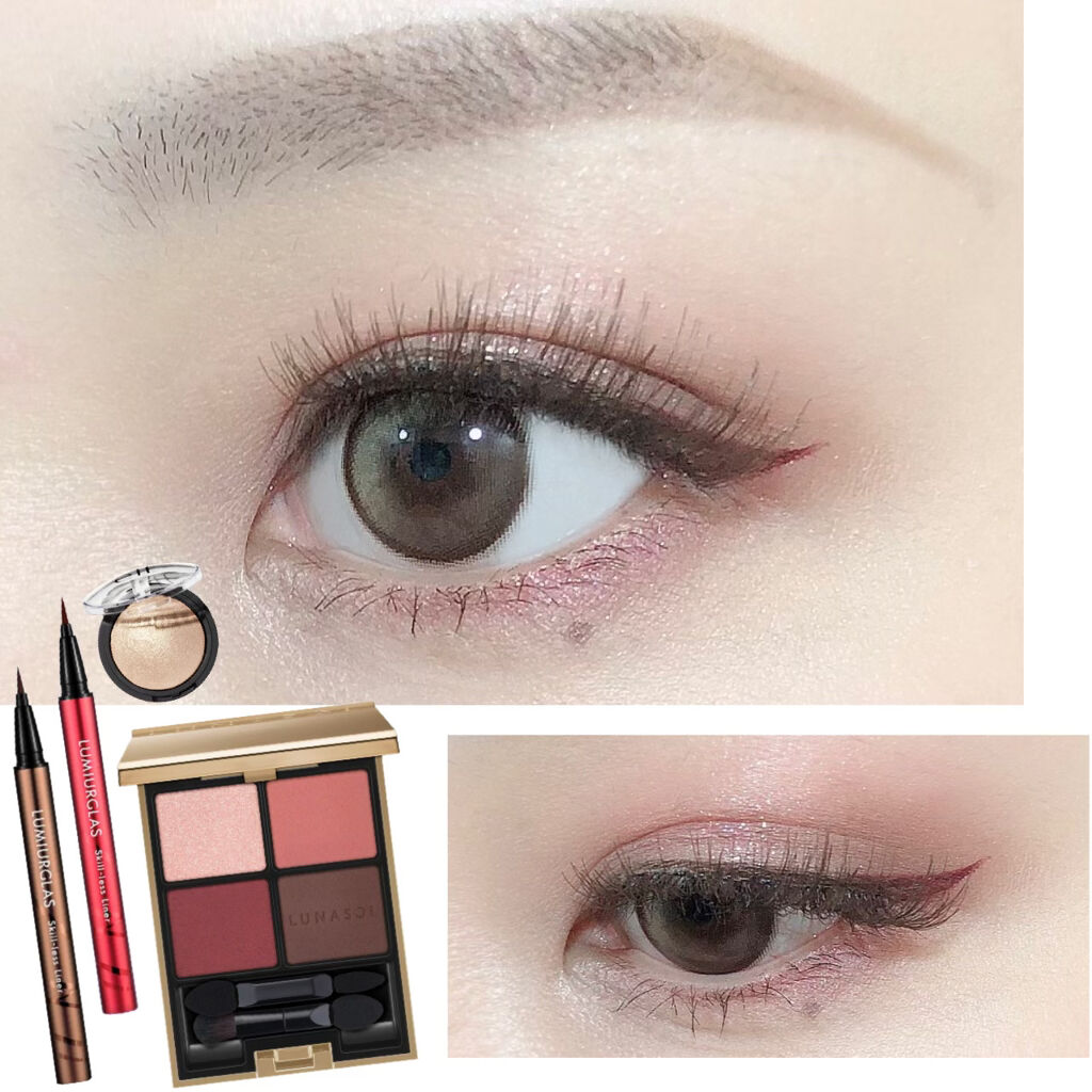 スキルレスライナー/LUMIURGLAS/リキッドアイライナーを使ったクチコミ（1枚目）