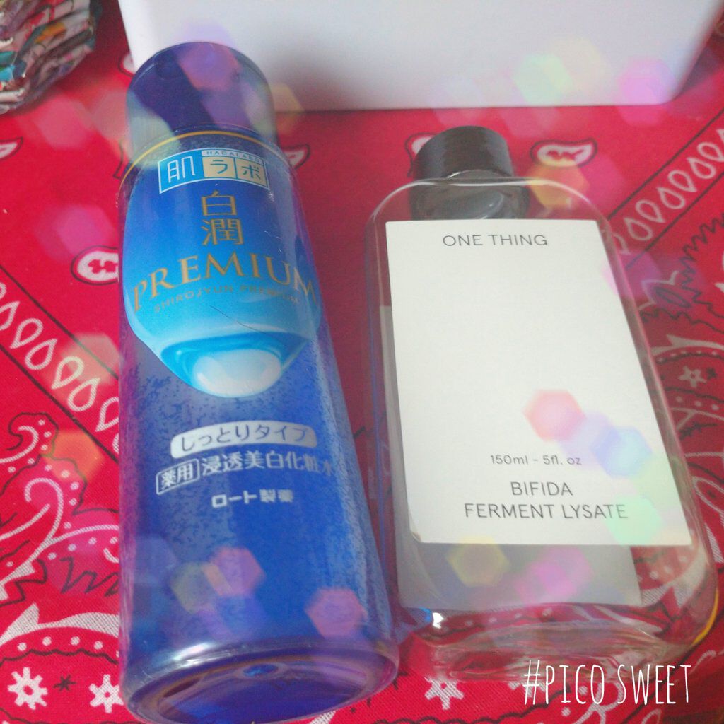 ビフィズス菌化粧水/ONE THING/化粧水を使ったクチコミ（1枚目）