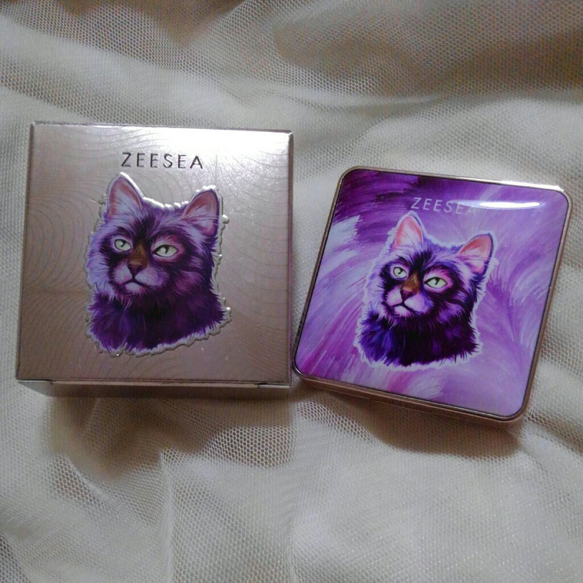 アニマルアイシャドウ(4シェード)/ZEESEA/アイシャドウパレットを使ったクチコミ(1枚目)