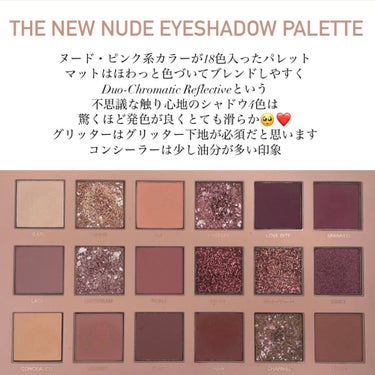 The New Nude Palette/Huda Beauty/パウダーアイシャドウを使ったクチコミ（2枚目）