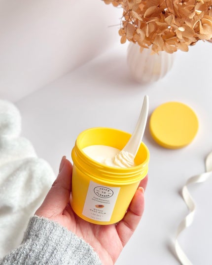 ウォーターウォッシュバーム/JUICE TO CLEANSE/スクラブ・ゴマージュを使ったクチコミ(4枚目)