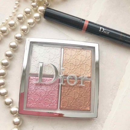 ディオール バックステージ フェイス グロウ パレット/Dior/ハイライトを使ったクチコミ(3枚目)
