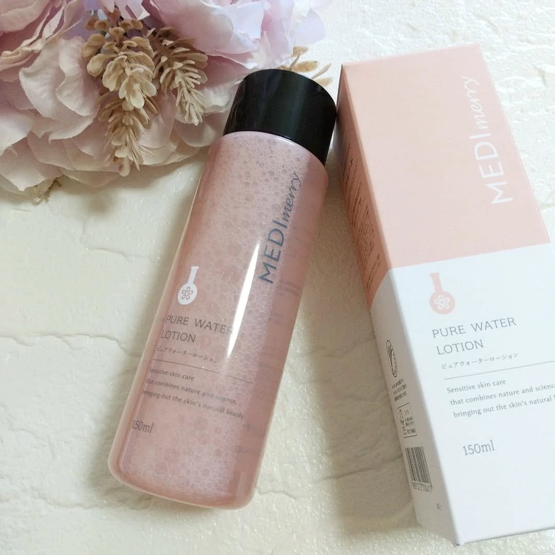 メディメリー　ピュアウォーターローション/MEDIMERRY/化粧水を使ったクチコミ（2枚目）